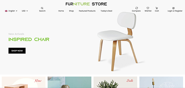Furniture Store Theme DOD IT SOLUTIONS