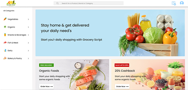 Grocery Store Theme DOD IT SOLUTIONS