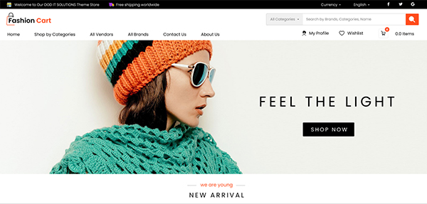 Fashion Store Theme DOD IT SOLUTIONS
